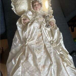 1990 Lenox christening doll